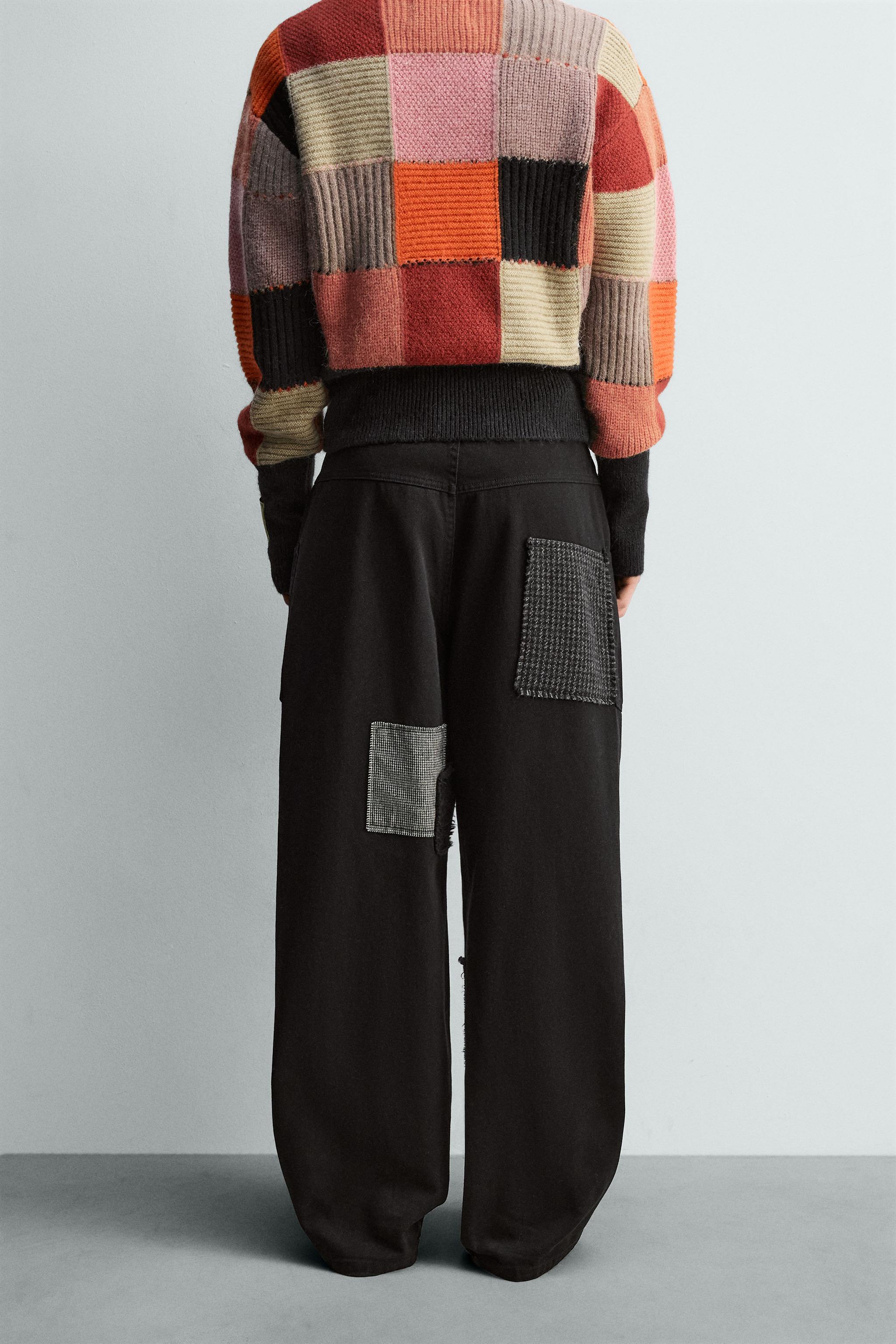 WIDE FIT PATCH PANTS HARRY LAMBERT FOR ZARA X DISNEY